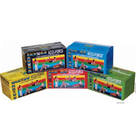 Cando International AccuForce Premium Exercise Band - 50 Yards - Black - X-Heavy 1470376